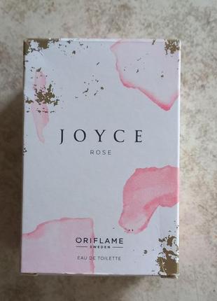 Туалетна вода joyce rose oriflame