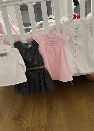 Одежда для фотосессии кофточка рубашка платье розовое ромпер б...