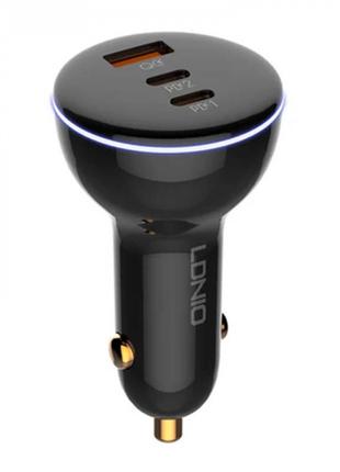 Car Charger | 160W | 2 PD | QC3.0 — Ldnio C102