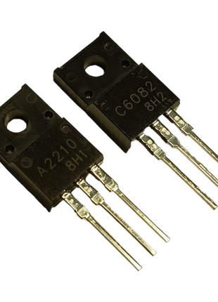 Транзисторная пара A2210 и C6082 цена за комплект 2шт