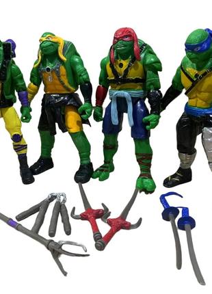 Черепашки Ниндзя Игрушки Набор Ninja Turtles НаЛяля