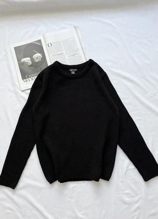 Черный свитер up2fashion
