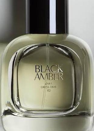 Zara black amber 90 мл жіноча парфумована вода