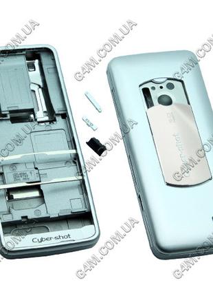 Корпус для Sony Ericsson C901 сріблястий, висока якість