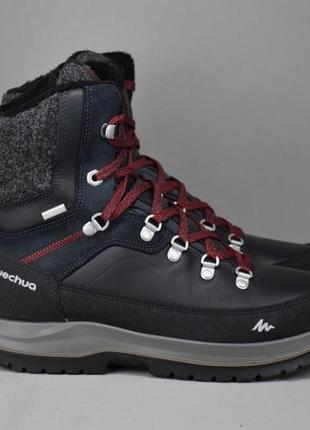 Quechua sh500 u-warm waterproof термоботинки ботинки мужские з...