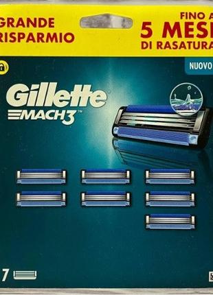 Сменные картриджи для бритья мужские Gillette Gillette Mach3 7...