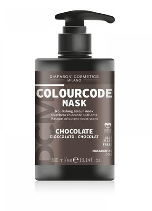 Тонирующая маска DCM Colourcode mask chocolate шоколадная, 300 мл