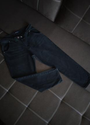 Чёрные джинсы мом