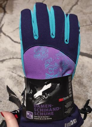 Шикарные новые лыжные перчатки 7м р