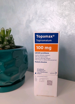 Топамакс, Топіромакс, топірамат, 100 мг