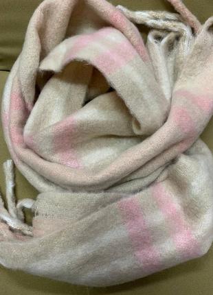 Теплый женский шарф, 26х218см