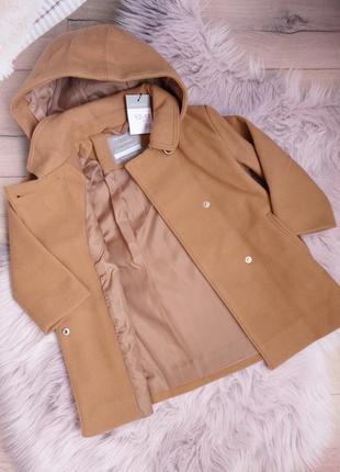 Стильное демисезонное пальто в стиле милитари бренда primark
