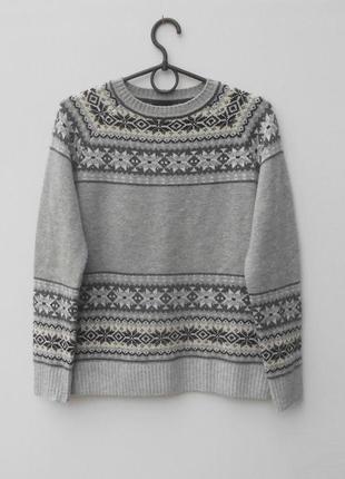 Кашемировый теплый свитер кашемир + шерсть cashmere