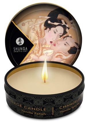 Массажная свеча Shunga Mini Massage Candle Vanilla с запахом в...