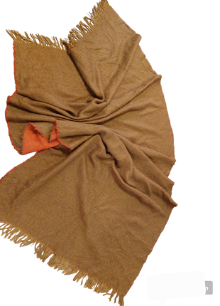 Затишний двосторонній шарф палантин 83×200 zara