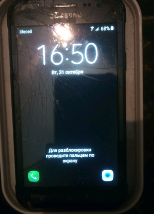 Мобильный телефон Samsung Galaxy X Cover 3
Тянет флешку 64гб.