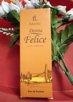 Парфюмерная вода для женщин Donna Felice, 15 ml 3148 фаберлик