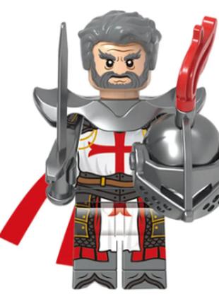 Фигурка европейский генерал предводитель рыцарей крестоносцев