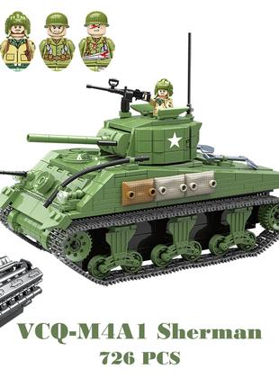 Конструктор американский танк Шерман Sherman вторая мировая во...