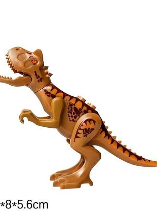 Конструктор фигурка динозавра тираннозавр тарбозавр