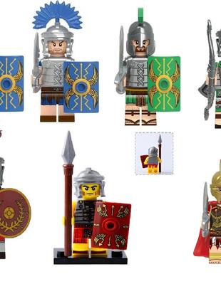 Міні фігурки чоловічки римські легіонери різні легіони