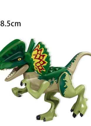 Конструктор фигурка динозавр дилофозавр