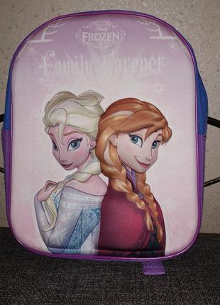 Дитячий 3d рюкзачок рюкзак для дівчинки фрозен холодне серце А...