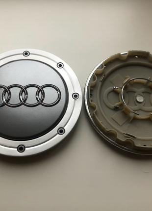 Колпачки заглушки на литые диски Ауди Audi 146мм, 4B0 601 165 ...