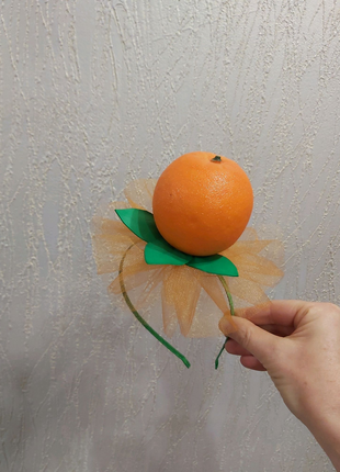 Обруч ободок апельсина, мандаринки