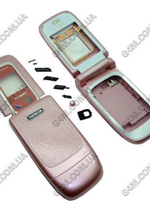 Корпус для Nokia 6131 рожевий, висока якість