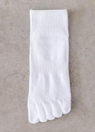 Невысокие носки с отдельными пальцами 37-43 размер