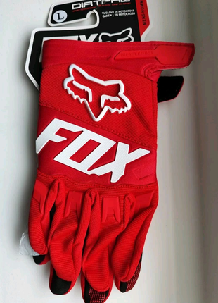 Мотоперчатки Fox, рукавички на мотоцикл Фокс, моторукавиці кросс