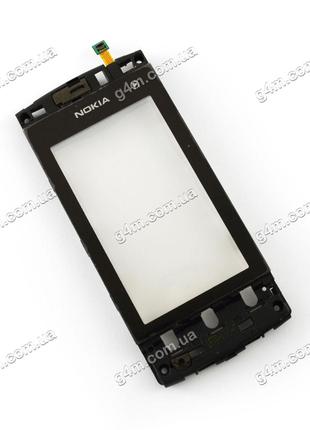 Тачскрін для Nokia 5250 з рамкою