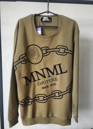 Чоловіча кофта, светр , світшот , розмір xl, хакі  mnml
