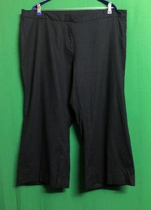 Льняные короткие брюки-капри bonprix collection