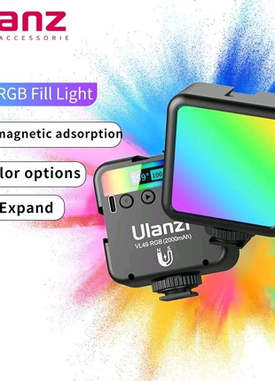 Ulanzi VL49 RGB накамерне світлодіодне світло LED