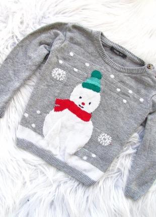 Теплая тепла кофта свитер светр джемпер новогодний новорічний ...