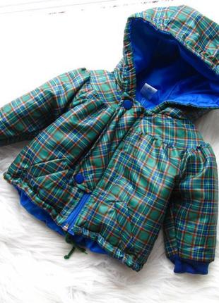 Теплая демисезонная тепла демісезонна куртка baby club by c&a