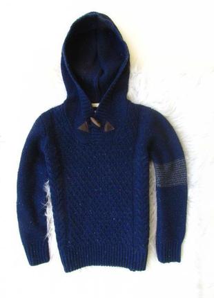 Кофта свитер джемпер толстовка худи с капюшоном zara