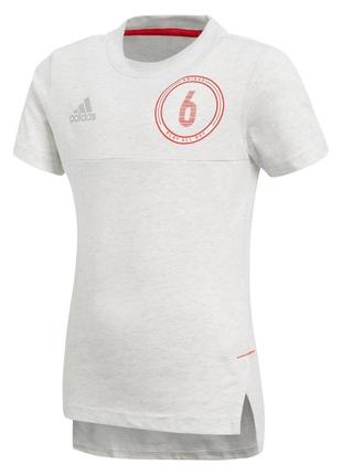 Спортивная футболка adidas comfi cotton boys training t-shirts...