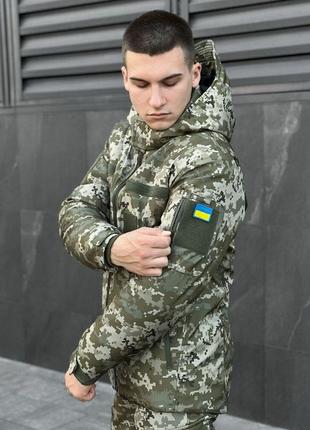 Куртка Pobedov Winter Jacket Motive ЗИМА, Піксель