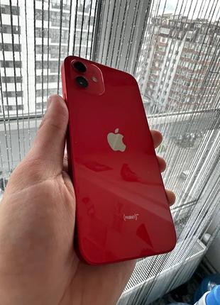 Apple iPhone 12 Red Product 64gb 100% АККУМ / Айфон 12