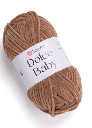 Пряжа YarnArt Dolce Baby 765 ярнарт дольче бебі плюшева