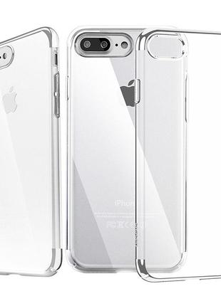 Baseus Shining Case (TPU) For iPhone 7 Plus Silver