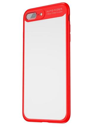 Baseus Mirror Case For iPhone 7 Plus Red (WIAPIPH7P-MJ09)