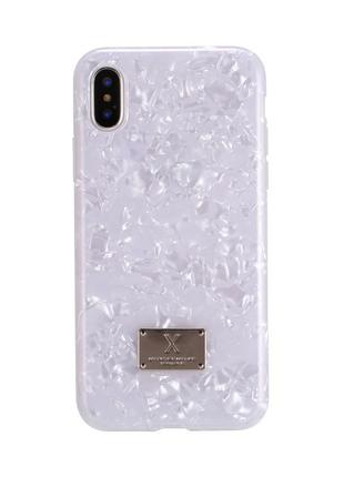 WK Shell Case White For iPhone X