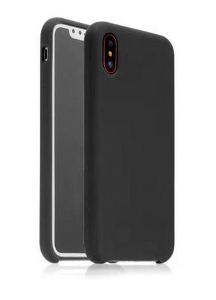 COTEetCI Silicon Case for iPhone X/XS Black (CS8012-BK)