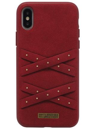Polo Abbott For iPhone XS Red (SB-IP5.8SPABT-RED)
