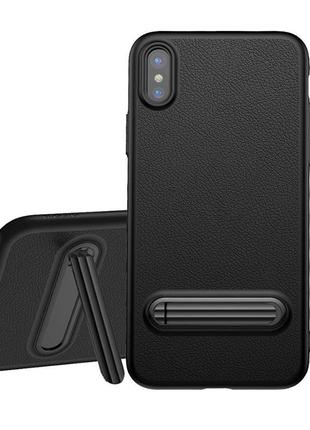 Baseus Happy Watching Supporting Case For iPhone X/XS Black (W...