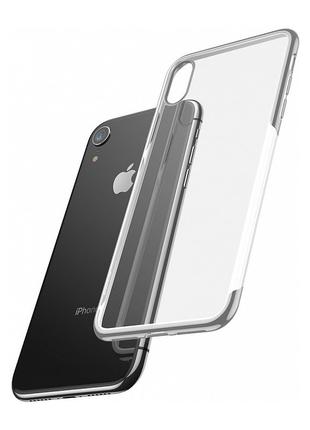 Baseus Shining Case For iPhone XR Silver (ARAPIPH61-MD0S)